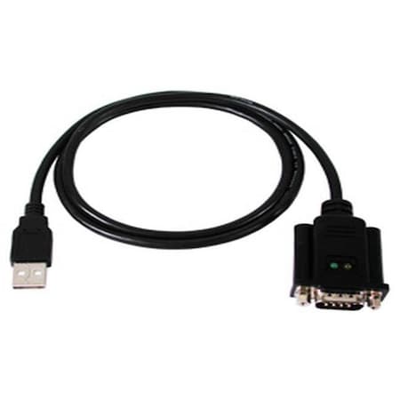 Antaira Industrial USB to 1-Port RS-232 Converter *with TX/RX LED Indicators 80cm/2.6ft UTS-1110A